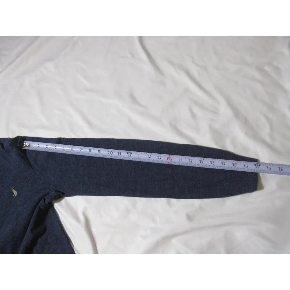 Polo Ralph Lauren Men Long Sleeve T-Shirt Preppy Old Money Slim Fit Sz M (M114)